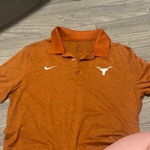 Nike Men's Texas Longhorns Burnt Orange Polo Shirt